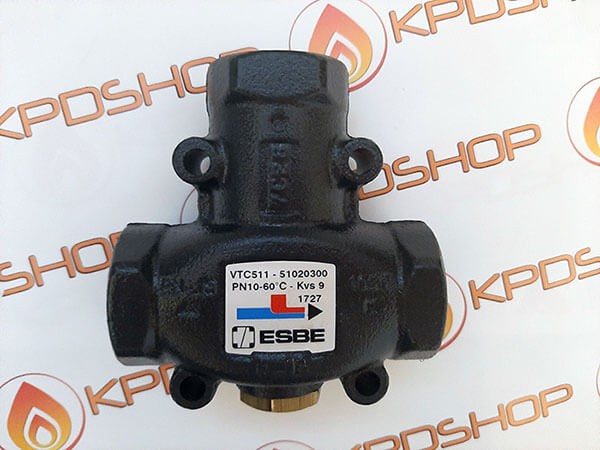 Esbe VTC511 60°C 1" термостатический смесительный клапан