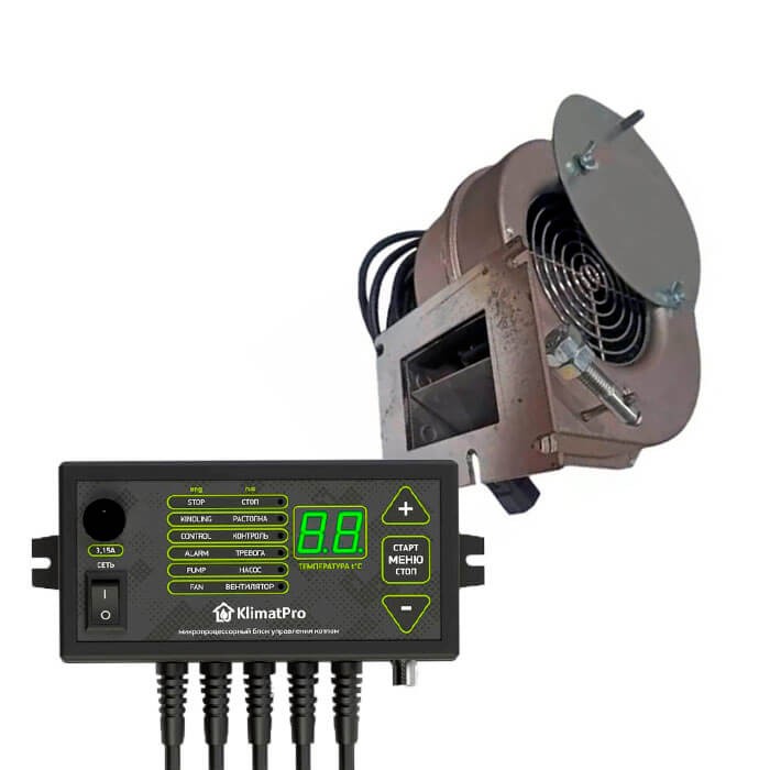 Комплект автоматики KlimatPRO и вентилятор VSK 120